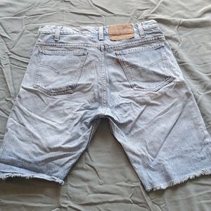 Levi's 505 Mens/women Cut-off Shorts/jorts. A1.